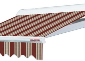 DVANING 10x8 Manual Patio Retractable Awning